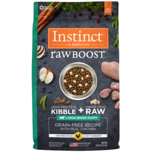 Alimento Para Cachorros Razas Grandes - Instinct Raw Boost - Bolsa de 20lb (9.07kg)