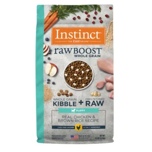 Alimento Para Cachorros - Instinct Raw Boost de Pollo con Granos y Arroz Integral- Bolsa de 2kg